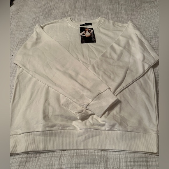 Naked Wardrobe Boxy Relax Fit Sweatshirt - NWT - Size L - Picture 4 of 10